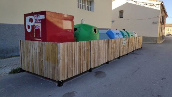 Cubre contenedor modulo rectos a medida